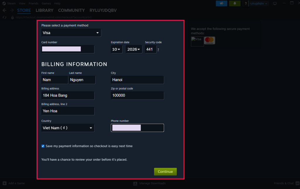 Cách Chuyển Vùng Tài Khoản Steam Mới Nhất chuyen vung 6 KAMIKEY chuyen vung 6