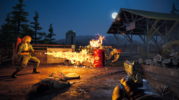 Far Cry 5 - Tài Khoản Steam Online Mới + Mail Gốc Far Cry 5 6 KAMIKEY Far Cry 5 6