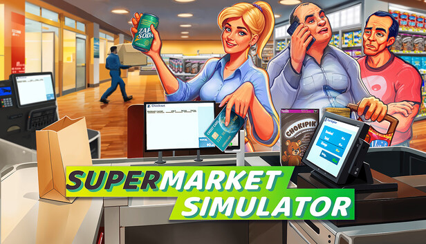 Supermarket Simulator - Tài Khoản Steam Offline