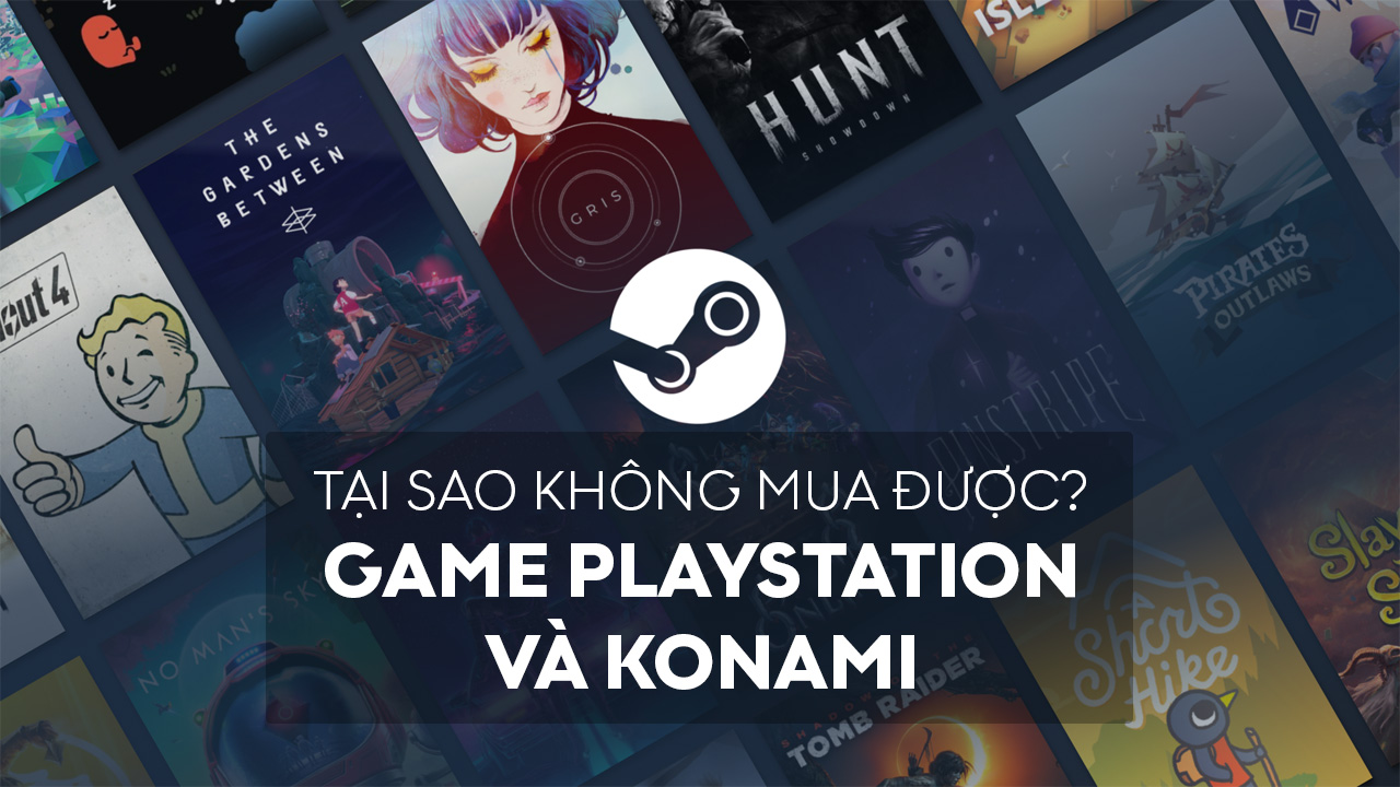 tai sao khong mua duoc game playstation va konami