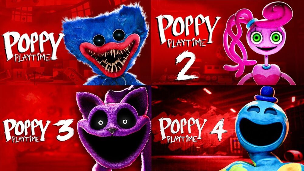 Poppy Playtime Full Chapter 1+2+3+4 - Tài Khoản Steam Offline