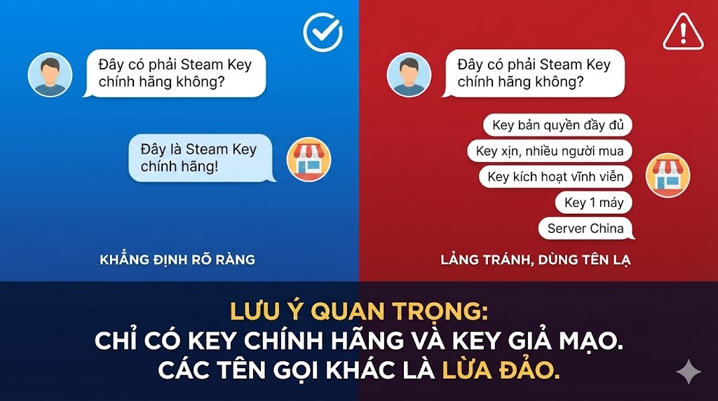 cach phan biet steam key chinh hang 2