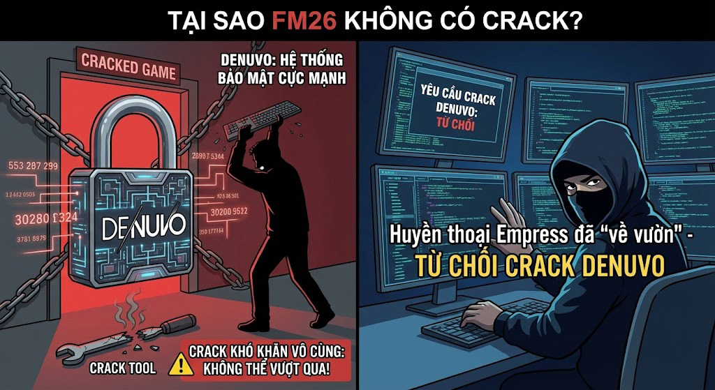 Cách Để Chơi Football Manager 26 An Toàn, Tiết Kiệm Nhất crack football manager 26 KAMIKEY crack football manager 26