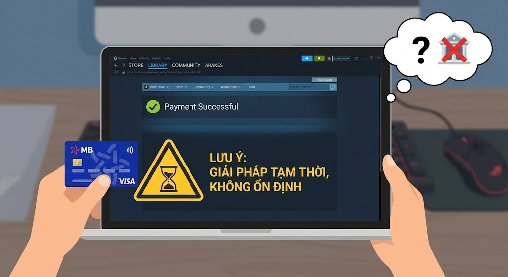 xu ly loi thanh toan tren steam