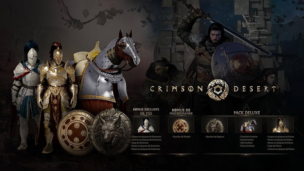 CRIMSON DESERT DENUVO (Chơi Luôn Không Đợi) - Tài Khoản Steam Offline - Deluxe Edition