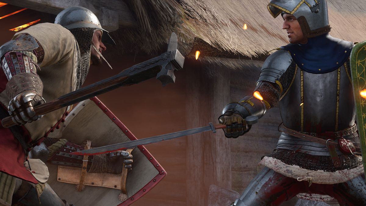 Cảnh chiến đấu trong game game Kingdom Come: Deliverance 2