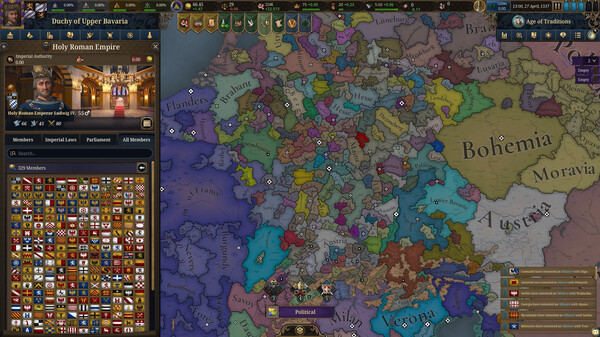 Europa Universalis V: Premium Edition - Steam Offline - Ảnh 12