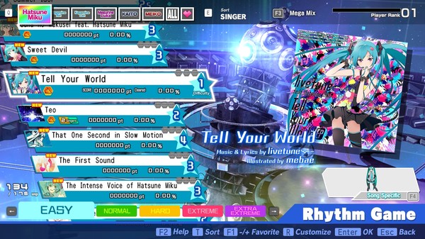 Hatsune Miku: Project DIVA Mega Mix+ VIP Edition DENUVO - Steam Offline - Ảnh 4