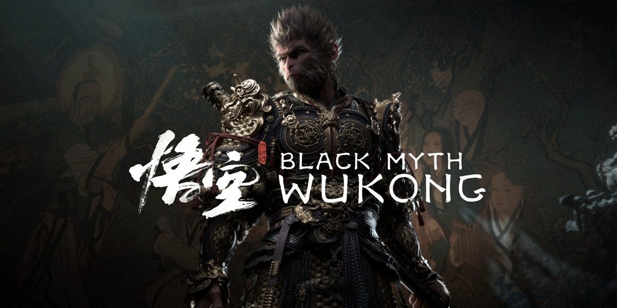 Game AAA black myth wukong