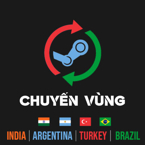 Dịch vụ Chuyển Vùng Steam Mua Game Giá Rẻ
