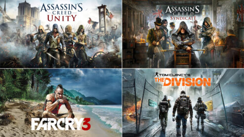 Combo 4 Game Assassin’s Creed Unity, Syndicate, Far Cry 3, Tom Clancys The Division - Tài Khoản Ubisoft Online