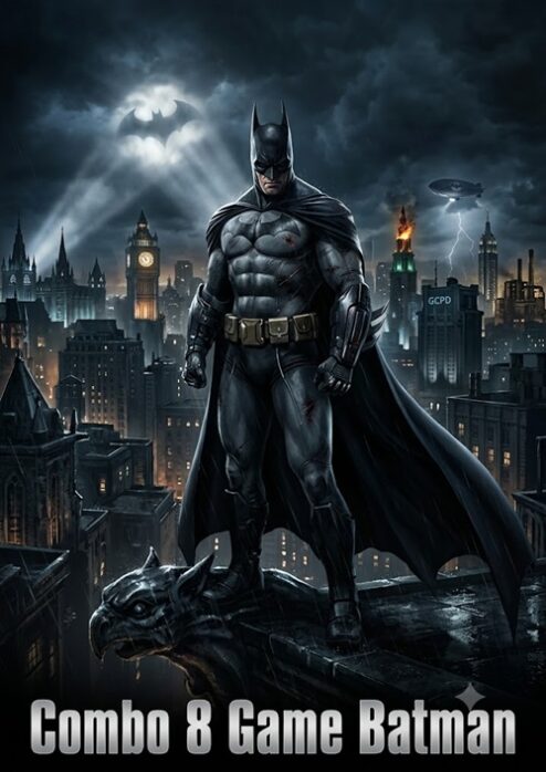 Combo 8 Game Batman: Arkham Collection + Full DLC - Steam Offline Nhiều Game