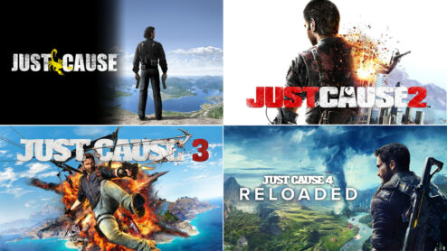 Combo 4 Game Just Cause 1-2-3-4 + Full DLC DENUVO - Steam Offline