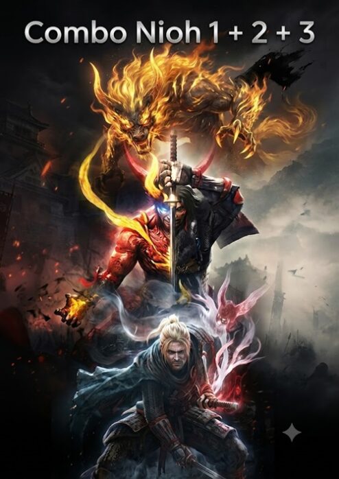 Combo Nioh 1 + 2 + 3 + Full DLC - Steam Offline Nhiều Game