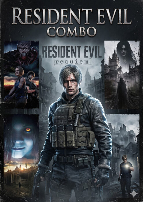 Combo 12 Game Resident Evil 2-3-4 Remake 5-6-7-8-9 + DLC DENUVO - Steam Offline