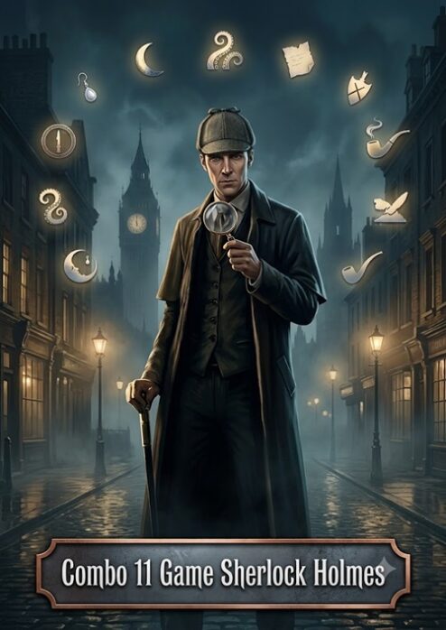Combo 11 Game Sherlock Holmes Complete Adventures + Full DLC - Steam Offline