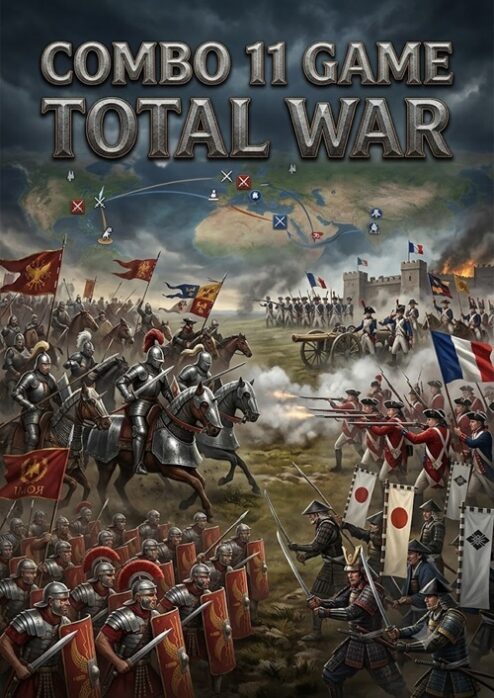 Combo 11 Game Total War + Full DLC - Steam Offline Nhiều Game