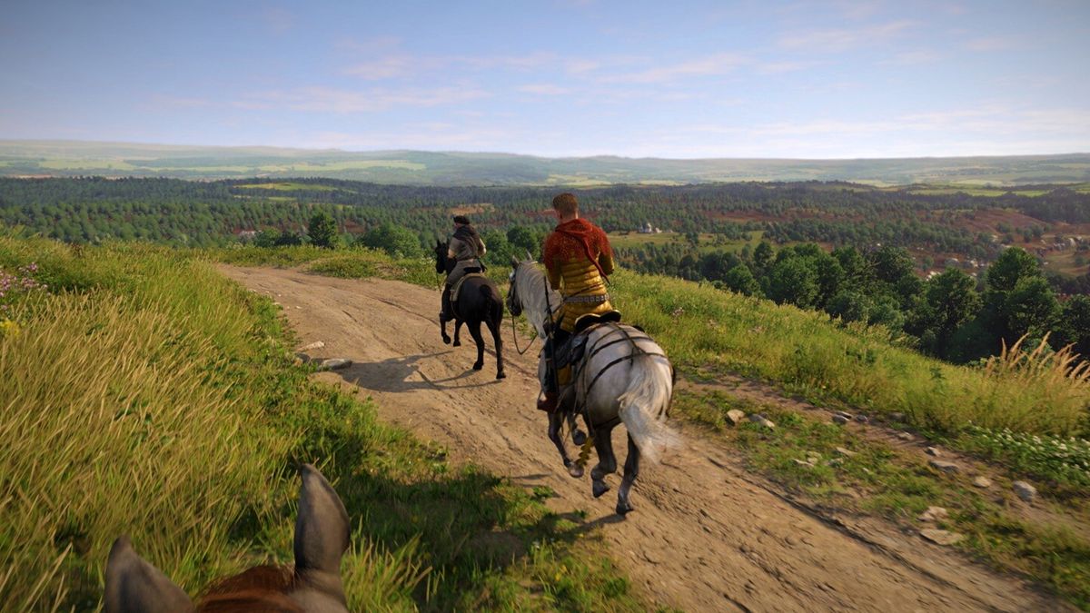 cuoi ngua trong game Kingdom Come Deliverance 2