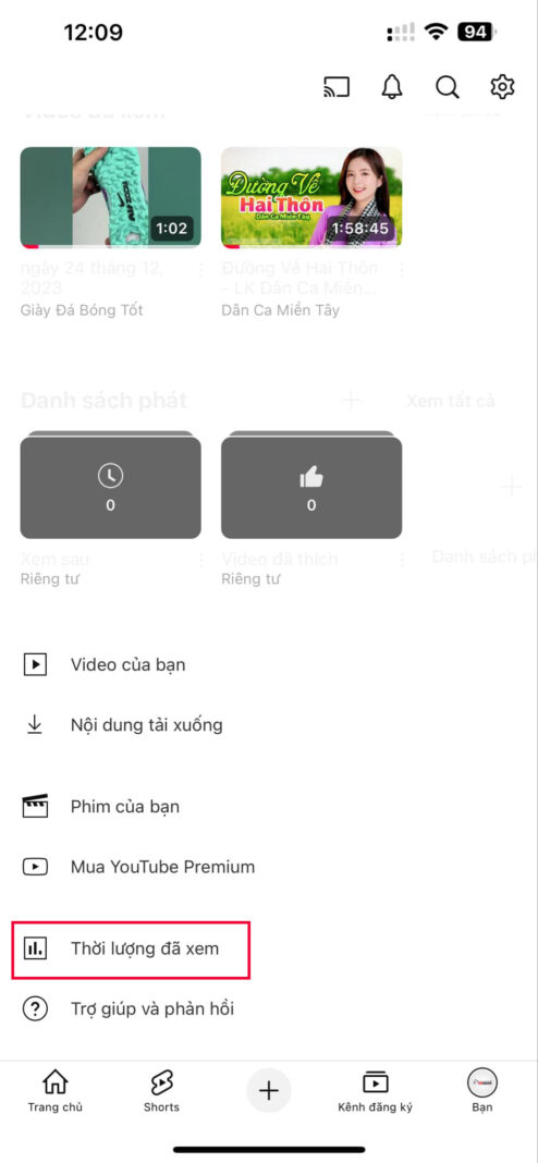 cach hen gio tat youtube