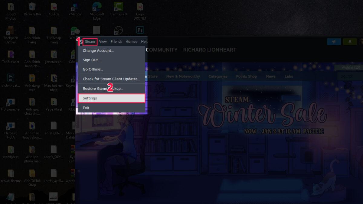 huy thiet lap steam family sharing