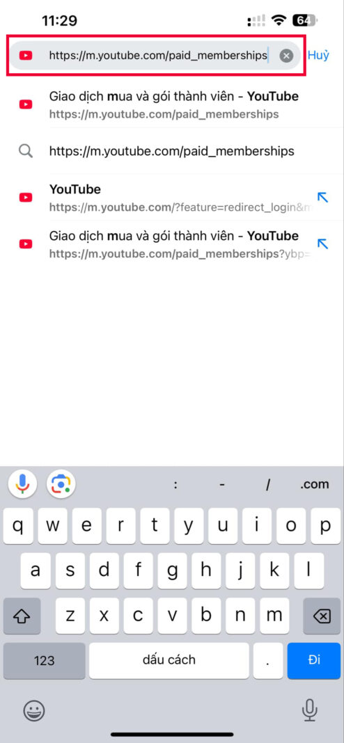 huy youtube premium tren chrome