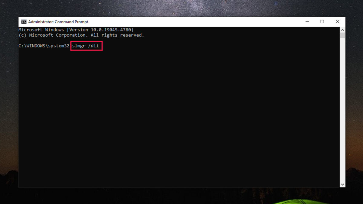 kiểm tra win bản quyền bằng Command Prompt