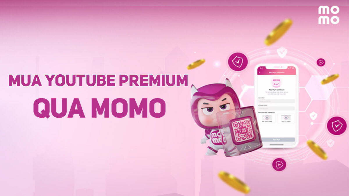 mua youtube premium qua momo