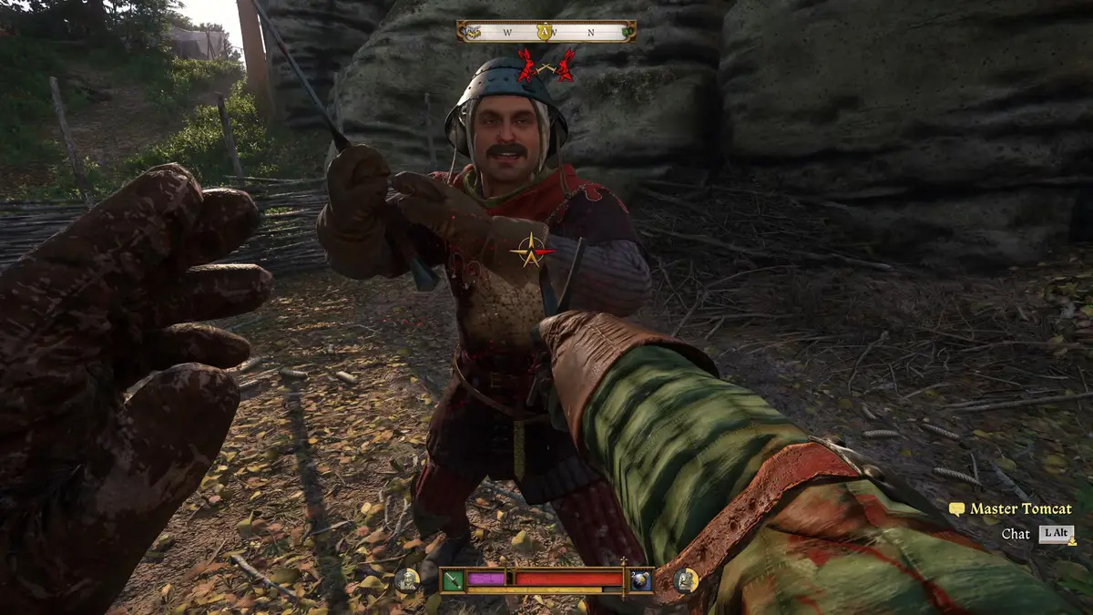 tap kiem voi tomcat Kingdom Come Deliverance 2