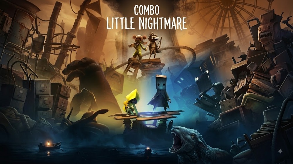 Combo 4 Game Little Nightmares 1-2-3 + Reanimal - Steam Offline