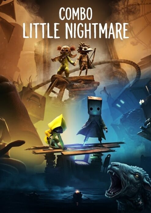 Combo 4 Game Little Nightmares 1-2-3 + Reanimal - Steam Offline