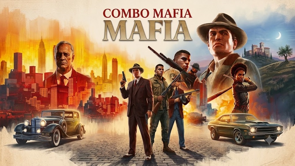 Combo 5 Game Mafia Old Country + 1-2-3 Trilogy - Steam Offline